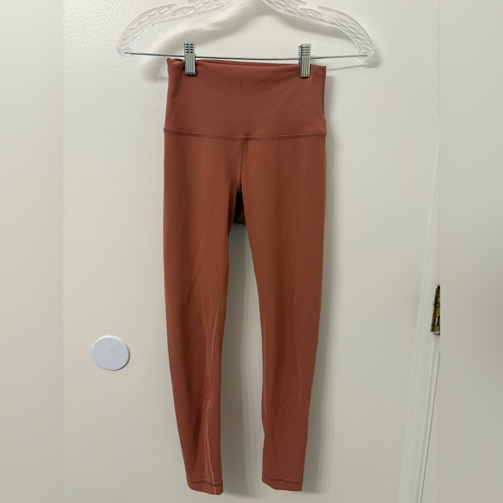Lululemon Wunder Train High-Rise Tight 25" — Briar Rose